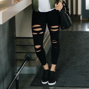 Zyia luxe slash leggings 4